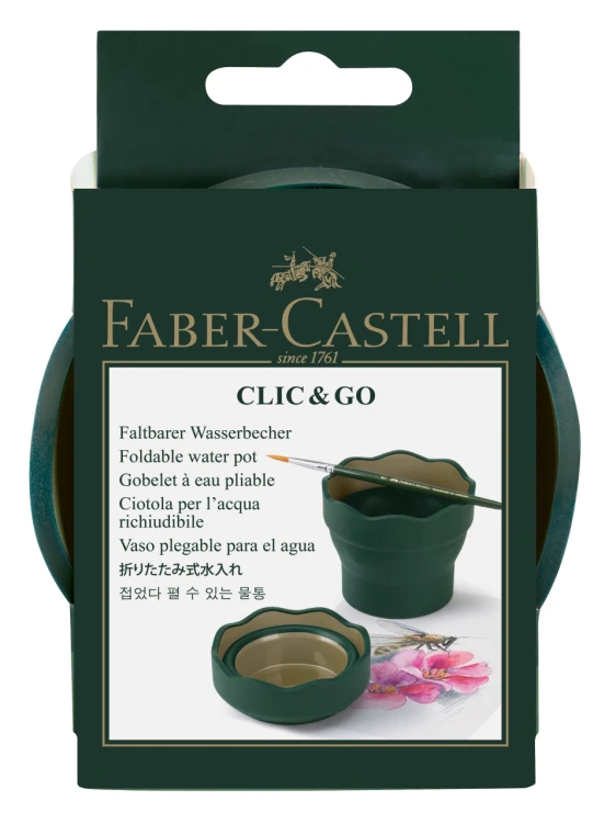 POJEMNIK NA WODĘ A&G ZIELONY FABER-CASTELL