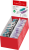 GUMKA GRIP 2001 NAKŁADKA MIX KOL.(TURKUSOWY + CZARNY, FIOLETOWY + RÓŻOWY)2 SZT. ETUI FABER-CASTELL