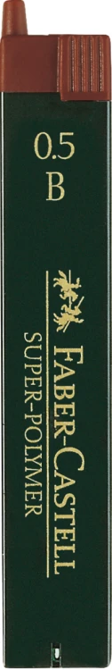 WKŁAD GRAFITOWY SUPERPOLYMER 9065 0,5MM B FABER-CASTELL