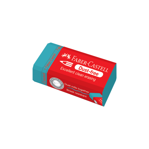 GUMKA DUST FREE KOLORY PASTELOWE FABER-CASTELL