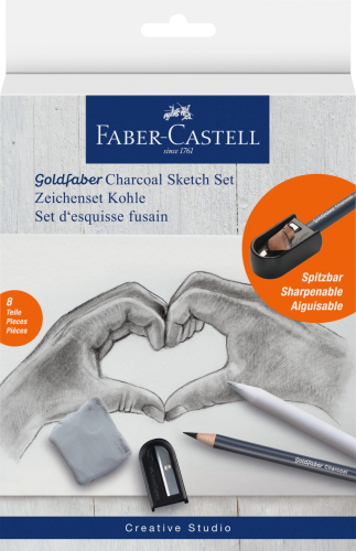 ZESTAW DO SZKICOWANIA GOLDFABER CHARCOALFABER-CASTELL