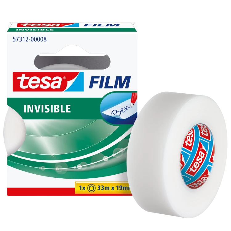 TAŚMA BIUROWA TESAFILM INVISIBLE MLECZNA 33M X 19MM