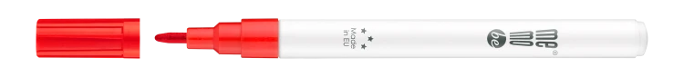 Marker olejowy MM300 MemoBe, końcówka okrągła 1-1,5 mm czerwony