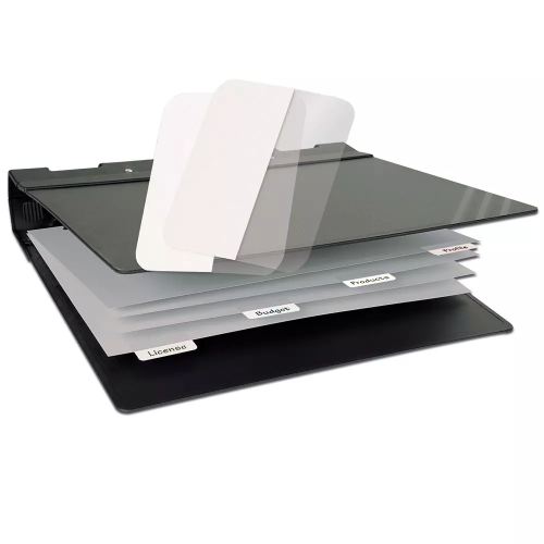 ZAKŁADKI INDEKSUJĄCE DJOIS x 3L BIAŁE 48 SZT. 12X40MM