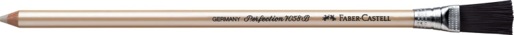 OŁÓWEK DO KORYGOWANIA PERFECTION 7058 DO ATRAMENTU Z PĘDZELKIEM FABER-CASTELL