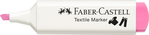 MARKER DO TKANIN RÓŻOWY FABER-CASTELL