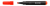 Marker permanentny M201 MemoBe końcówka ścięta 1-4 mm czerwony