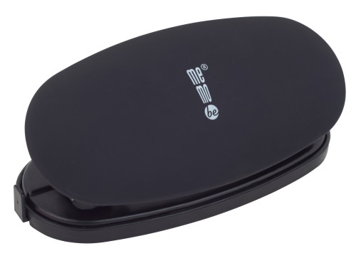 Dziurkacz MemoBe soft-touch czarny