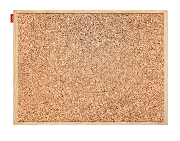Tablica korkowa MEMOBE, rama drewniana, 60x30 cm