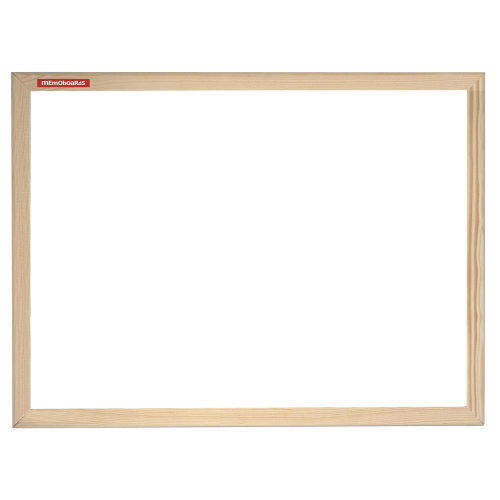 Tablica suchościeralna magnetyczna Memoboards, rama drewniana, 49x33 cm