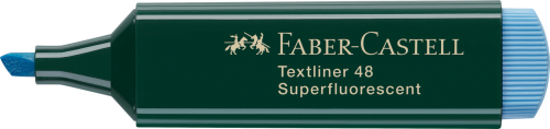 ZAKREŚLACZ 48 NIEBIESKI FABER-CASTELL