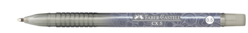 DŁUGOPIS CX5 0,5MM CZARNY FABER-CASTELL