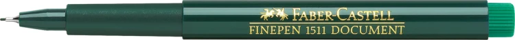 CIENKOPIS FINEPEN 1511 0,4MM ZIELONY FABER-CASTELL