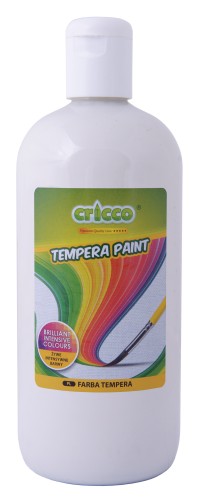 FARBA TEMPERA CRICCO 500ML BIAŁA
