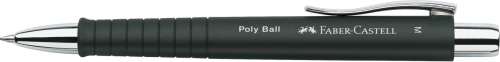 DŁUGOPIS POLY BALL M CZARNY FABER-CASTELL