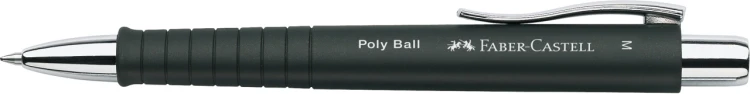 DŁUGOPIS POLY BALL M CZARNY FABER-CASTELL