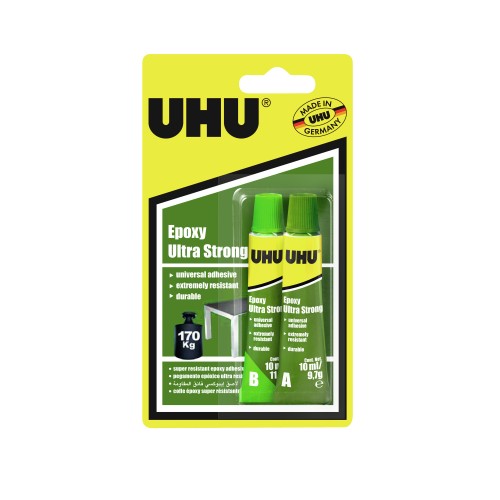 KLEJ EPOKSYDOWY EPOXY ULTRA STRONG 2X10ML BLISTER UHU