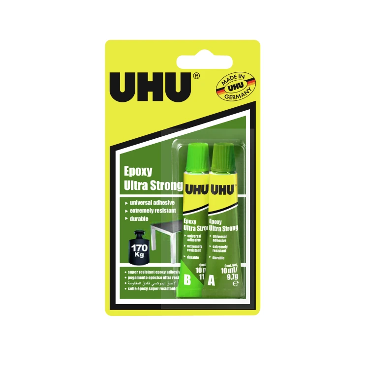 KLEJ EPOKSYDOWY EPOXY ULTRA STRONG 2X10ML BLISTER UHU