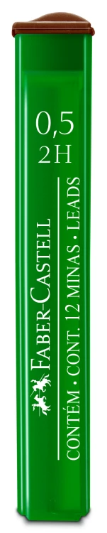 WKŁAD GRAFITOWY 0,5MM 2H FABER-CASTELL