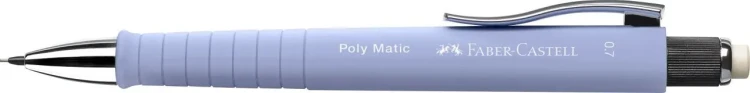 OŁÓWEK AUTOMATYCZNY POLY MATIC 0,7MM PALE IRIS (JASNOFIOLETOWY) FABER-CASTELL