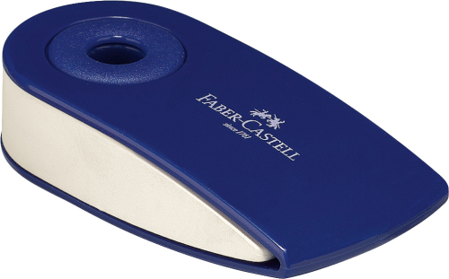 GUMKA SLEEVE MINI CZERWONA/NIEBIESKA FABER-CASTELL