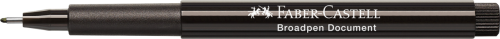 CIENKOPIS BROADPEN 1554 CZARNY FABER-CASTELL