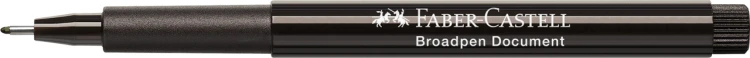 CIENKOPIS BROADPEN 1554 CZARNY FABER-CASTELL