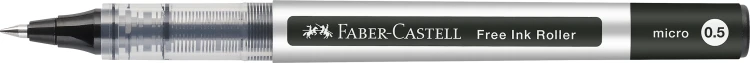 CIENKOPIS KULKOWY FREE INK 0,5mm CZARNY FABER-CASTELL