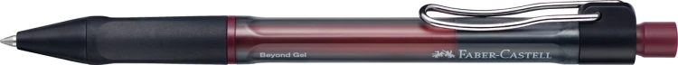 DŁUGOPIS AUTOMATYCZNY ŻELOWY BEYOND 0.7 MM CZERWONY FABER-CASTELL