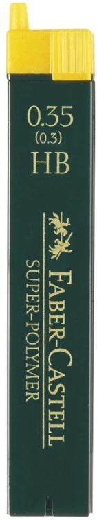 WKŁAD GRAFITOWY SUPERPOLYMER 9063 0,3MM B FABER-CASTELL