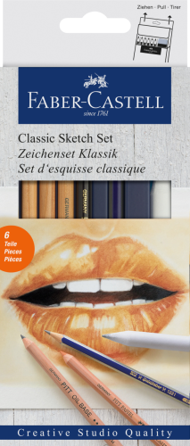 ZESTAW DO SZKICOWANIA CLASSIC FABER-CASTELL