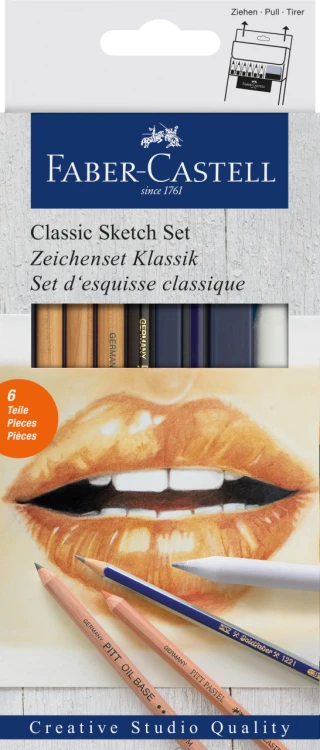 ZESTAW DO SZKICOWANIA CLASSIC FABER-CASTELL