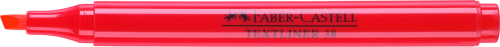 ZAKREŚLACZ 38 CZERWONY FABER-CASTELL