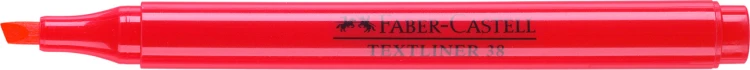 ZAKREŚLACZ 38 CZERWONY FABER-CASTELL