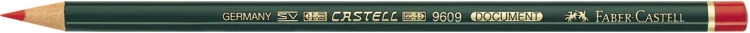 OŁÓWEK KOPIOWY CASTELL 9609 CZERWONY FABER-CASTELL