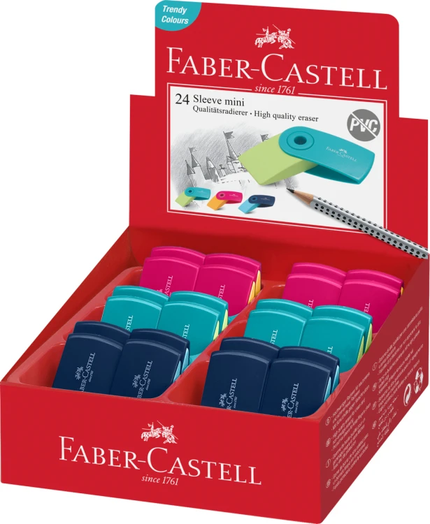 GUMKA SLEEVE MINI KOLORY TREND FABER-CASTELL
