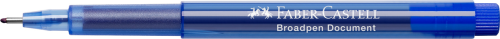 CIENKOPIS BROADPEN 1554 NIEBIESKI FABER-CASTELL