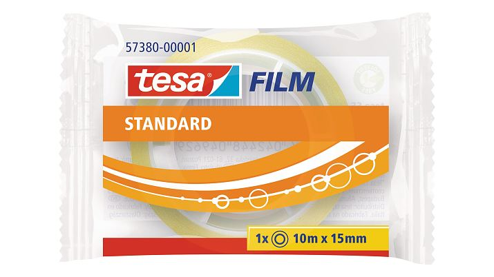 TAŚMA BIUROWA STANDARD 10m x 15mm FP TRANSPARENTNA