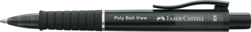 DŁUGOPIS POLY BALL VIEW CZARNY FABER-CASTELL