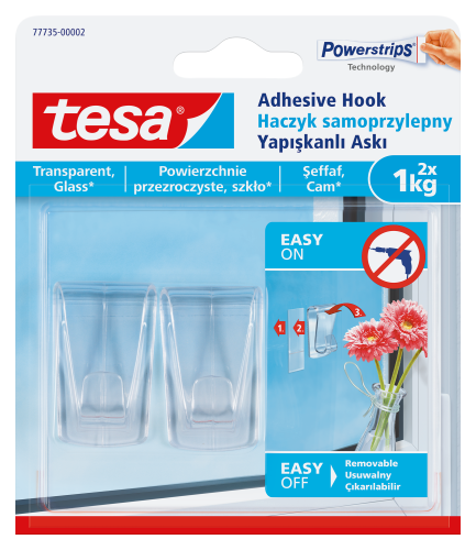 HACZYK DEKORACYJNY TESA 1KG PRZEZROCZYSTY