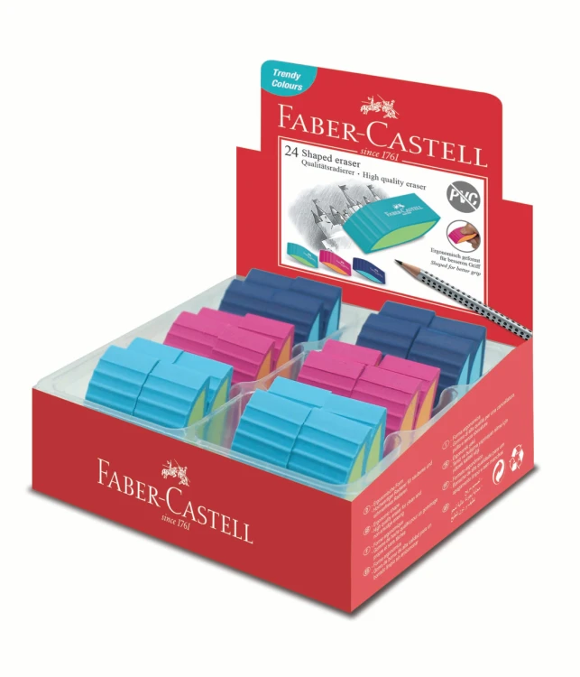 GUMKA BICOLOR PVC FREE FABER-CASTELL