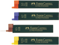 WKŁAD GRAFITOWY SUPERPOLYMER 9065 0,5MM 3H FABER-CASTELL