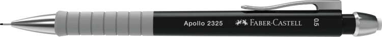 OŁÓWEK AUTOMATYCZNY APOLLO 0,5mm CZARNY FABER-CASTELL