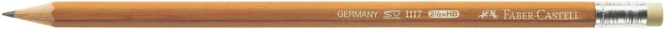 OŁÓWEK 1117 HB Z GUMKĄ FABER-CASTELL