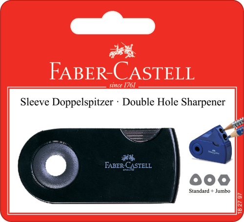 TEMPERÓWKA PODWÓJNA SLEEVE BLISTER FABER-CASTELL