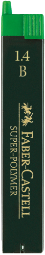 WKŁAD GRAFITOWY 1,4MM B 6 SZT. FABER-CASTELL