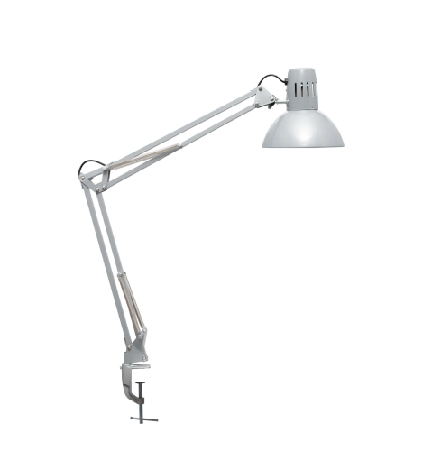 LAMPA BIURKOWA Z KLIPSEM MAULstudy, SREBRNA