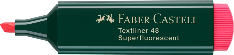 ZAKREŚLACZ 48 CZERWONY FABER-CASTELL