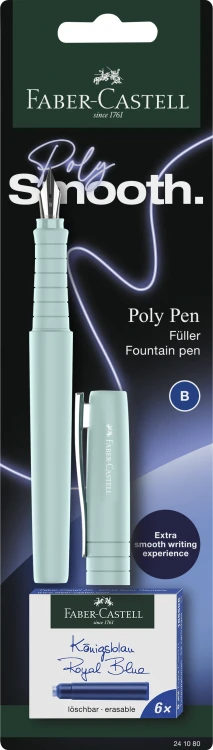 PIÓRO WIECZNE POLY B MIX KOL. 1 SZT. BLISTER FABER-CASTELL