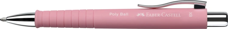 DŁUGOPIS POLY BALL XB PUDROWO RÓŻOWYFABER-CASTELL